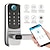 billiga Dörrlås-RF-S825 Zink Alloy Intelligent lås Smart hemsäkerhet Systemet Fingeravtryckslåsning / Lösenordslåsning / Bluetooth-upplåsning Hushåll / Hem / kontor / Lägenhet Annat (Upplåsningsläge