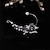 voordelige Oorbellen-Dames Clip op oorbel Fijne sieraden Klassiek Kostbaar Stijlvol Eenvoudig oorbellen Sieraden Zilver / Goud Voor Bruiloft Feest 1 stuk