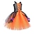 cheap Party Dresses-Kids Girls&#039; Dress Party Dress Color Block Witch costume kids halloween custome Sleeveless Performance Special Occasion Pegeant Mesh Elegant Fashion Beautiful Polyester Maxi Party Dress Swing Dress