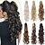 cheap Ponytails-Ponytail Extension Claw 24 Long Curly Wavy Clip In Hairpiece Hair Ponytail Extensions Synthetic One Piece A Jaw Pony Tails for Women Light Brown &amp; Ash Blonde