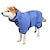 halpa Koiran vaatteet-nopeasti kuivuva koiranpyyhe, joka on kääritty kauttaaltaan paksunnetulla lemmikkieläinten kylpytakin suositulla kylpypyyhkeellä