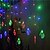 お買い得  ハロウィンライト-ハロウィーンの飾り 3.5m 96LED LED つららカーテンストリングライト、3D パンプキン ゴースト ランタン ホームパーティー用 ホリデーライト EU 米国 AU 英国プラグ