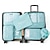 baratos armazenamento de bagagem e viagem-Conjunto de bolsa de armazenamento de viagem de 7 peças, bolsa de classificação de bagagem bolsa de armazenamento de roupas de viagem, bolsa de armazenamento de roupas de viagem de grande capacidade