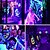 Χαμηλού Κόστους Εσωτερικά Φώτα Αυτοκινήτων-led black light bar usb φορητός σωλήνας led blacklight με διακόπτη on/off για αποκριάτικη λάμψη πάρτι αφίσα uv art νέον χρώμα σώματος φωτισμός σκηνής υπνοδωμάτιο και διασκεδαστική ατμόσφαιρα