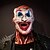 voordelige Wearables &amp; Dress-Up-Halloween bloed dubbel masker, joker schedel eng realistisch Halloween masker voor volwassenen kostuums heren Halloween kostuum, angstaanjagend leuk horror schedel masker