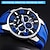 お買い得  クォーツ腕時計-メンズ skmei ストップウォッチ高級腕時計シリコンストラップカジュアル腕時計男性用防水クォーツ 9128 時計