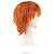 abordables Perruques de déguisement-perruque de cosplay courte orange chucky mariée de perruques de cosplay résistantes à la chaleur chucky