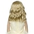 halpa Räätälöidyt peruukit-Synteettiset peruukit Kihara Epäsymmetrinen leikkaus Koneella valmistettu Peruukki Vaaleahiuksisuus Vaaleanpunainen Keskikokoinen A1 A6 A7 A8 A9 Synteettiset hiukset Tyttöjen Pehmeä Luonnollinen Muoti