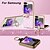 billige Samsung-etui-telefon Etui Til Samsung Galaxy Z Flip 6 Z Flip 5 Z Flip 4 Z Flip 3 Bagcover Bærbar Støddæmperramme Belægning Himmel Glitterskin TPU PC Metal