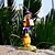 economico Decorazioni Appese e da Tavolo per Halloween-Strega di Halloween bambola figurine in resina ornamento da tavolo decorazione casa ufficio ragazzi ragazze festa di compleanno regalo da collezione