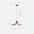 abordables Éclairages pour îlot-Lampe à suspension LED en tissu de bois, lampe suspendue pour loft, hauteur réglable, lampe suspendue pour chambre à coucher, bar, café, table de bureau, lampes suspendues 110-240v