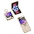 billige Samsung-etui-telefon Etui Til Samsung Galaxy Z Flip 6 Z Flip 5 Z Flip 4 Z Flip 3 Bagcover Bærbar Støddæmperramme Belægning Himmel Glitterskin TPU PC Metal