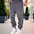 tanie Spodnie dresowe-Męskie Spodnie dresowe Biegacze Uprawiający jogging Spodnie Ściągana na sznurek Elastyczny pas Jednokolorowe Komfort Oddychający Codzienny Streetwear Mieszanka bawełny Sport Moda czarny / biały Czarny