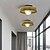 cheap Flush Mounts &amp; Semi Flush Mounts-Lightinthebox LED Ceiling Light Wall Light Indoor 1-Light 25cm Glass Shapes Flush Mount Lights SCeilling Light for Corridor Porch Bar Creative Loft Balcony Lamps Olive Green White Yellow 110-240V