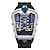 cheap Quartz Watches-KIMSDUN Men&#039;s Fashion Casual Sports Trend Personality Classic Quartz Watch Luxury Racing Free Silicone Strap copy Clock