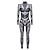 Χαμηλού Κόστους ΑΠΟΚΡΙΑΤΙΚΕΣ ΣΤΟΛΕΣ-σκελετός / κρανίο κοστούμι cosplay δερμάτινο κοστούμι κορμάκι ενηλίκων γυναικείο ολόσωμο πάρτι απόδοσης αποκριάτικο καρναβάλι μεταμφίεση εύκολα αποκριάτικες στολές mardi gras