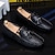 cheap Men&#039;s Slip-ons &amp; Loafers-Men&#039;s Driving Loafers &amp; Slip-Ons Retro Tassel Loafers Comfort Loafers Walking Casual Daily Leather Comfortable Loafer Wine Black White Spring Fall