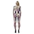 preiswerte Schädel &amp; Knochen-Totenkopf Halloween Cosplay Kostüm Ganzkörperanzug Bodysuit Einteiler Kinder Erwachsene Damen Karneval Maskerade Leistung Party Einfache Halloween-Kostüme Verkleiden