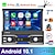cheap Bluetooth Car Kit/Hands-free-7-inch 1Din Android 10.1 Car Radio Autoradio Touch Screen Car Multimedia Player Supports Wireless Car Playback and Android Automatic Functions GPS Navigation Rear View Camera