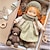 levne Panenky-waldorfdoll bavlna waldorfská panenka panenka umělec ručně vyráběný festival palec halloween dárková krabička
