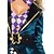 cheap Men&#039;s &amp; Women&#039;s Halloween Costumes-Cosplay Mad Hatter Cosplay Costume Outfits Adults&#039; Women&#039;s Party Cosplay Halloween Mardi Gras Easy Halloween Costumes