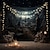 levne Trippy Tapiserries-hřbitov visící gobelín nástěnné umění velký gobelín nástěnná malba výzdoba fotografie pozadí přikrývka opona domácí ložnice dekorace obývacího pokoje dekorace