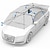 cheap Car Sun Shades &amp; Visors-Retractable Bracket Semi-Automatic Easy to Enstall For SUV Tesla Universal Sun Metal Alloy Metal Bracket