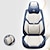 זול כיסויי למושבים לרכב-1 pcs כיסוי מושב לרכב ל מושבים קדמיים עמידות לשחיקה נוח קל להתקנה ל SUV / משאית / Van