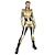cheap Carnival Costumes-Skeleton / Skull Cosplay Costume Skin Suit Bodysuit Adults&#039; Women&#039;s One Piece Performance Party Halloween Carnival Masquerade Easy Halloween Costumes Mardi Gras