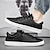 cheap Men&#039;s Sneakers-Men&#039;s Sneakers Leather Shoes British Style Plaid Shoes White Shoes Casual British Preppy Daily Leather Breathable Comfortable Slip Resistant Lace-up Black White Spring Fall