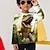 preiswerte 3D-T-Shirts für Jungen-Jungen 3D Graphic Tier Dinosaurier T-Shirt Langarm 3D-Druck Sommer Frühling Herbst Sport Modisch Strassenmode Polyester kinderkleidung 3-12 Jahre Outdoor Casual Täglich Regular Fit