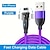 cheap Cell Phone Cables-180  Elbow Data Cable Rotating Charging Cable QC3.0 Fast Charging Protocol 3A5A Current Suitable For Type-C Android Phones