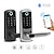 tanie Zamki do drzwi-RF-S825 Stop cynkowy Inteligentna blokada Inteligentne bezpieczeństwo domowe System Odblokowywanie odcisków palców / Odblokowanie hasła / Odblokowanie Bluetooth Do użytku domowego / Dom / biuro