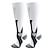 cheap Men&#039;s Socks-Men&#039;s 1 Pair Compression Socks Black White Color Graphic Outdoor Athleisure Spring, Fall, Winter, Summer