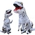 cheap Couples&#039; &amp; Group Costumes-Dinosaur Cosplay Costume Funny Costumes Inflatable Costumes All Movie Cosplay Funny Costume White Yellow Red Leotard / Onesie Halloween Carnival Masquerade Cloth
