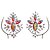 halpa Henkilökohtainen suojaus-yksi pari hieno akryyli rintamerkki timanttitaide karnevaalijuhla rinnassa koriste rintakehän tatuointimerkki