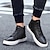 cheap Men&#039;s Sneakers-Men&#039;s Sneakers Leather Shoes British Style Plaid Shoes Dressy Sneakers Casual British Preppy Daily Leather Breathable Comfortable Slip Resistant Lace-up Black White Brown Spring Fall