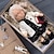 ieftine Păpuși-păpușă waldorf păpușă artistă mini păpușă de ținută manuală cadou de halloween