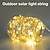 cheap LED String Lights-New Solar Copper Wire Light Park Lawn Party Outdoor Lighting Light String Room Layout Decorative String Light Wholesale
