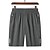billige aktive shorts for menn-Herre Atletisk shorts Aktiv Shorts Casual shorts Snorer Elastisk midje Lomme med glidelås Helfarge Pustende Hurtigtørkende Kort Avslappet Daglig Ut på byen Stilfull Enkel Svart Blå Mikroelastisk