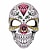 economico Maschera di Halloween &amp; Accessori-day of the dead maschera teschio di zucchero maschera a pieno facciale messicano masquerade mask fancy dress costume di halloween accessorio per le donne uomini halloween scheletro decorazione