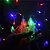 abordables Iluminación interior y para fiestas-Guirnalda de Luces Icicle Halloween LED, 3,5M 96 LED con Efecto Cortina Cascada, Luces Decorativas con Enchufe para Exterior, Casa, Jardín, Terraza, Patio, Fiesta y Decoración Festiva