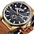 ieftine Ceasuri Mecanice-ceas mecanic pentru bărbați ceas de mână sport în aer liber la modă ceas de mână automat cu bobinaj automat calendar luminos ceas din piele impermeabilă
