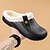 cheap Men&#039;s Slippers &amp; Flip-Flops-Men&#039;s Clogs &amp; Mules Slippers &amp; Flip-Flops Comfort Loafers Fleece Slippers Plush Slippers Memory Foam Slippers Walking Vintage Casual Outdoor Daily Leather Warm Height Increasing Comfortable Lace-up