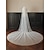זול הינומות חתונה-שכבה אחת פנינים הינומות חתונה צעיפי קתדרלה עם דמוי פנינה 118.11 אינץ&#039; (300 ס&quot;מ) טול