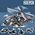 olcso Építőjátékok-kompatibilis a katonai repülőgép-hordozó romboló kisrészecskés puzzle-összeállítás gyermekjáték építőkocka díszdobozban