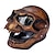 voordelige Halloween Masker en Rekwisieten-Halloween motorfiets schedel masker schedel skelet vizier met verstelbare skelethelmen motorfiets voor jongeren
