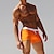 cheap Swim Trunks &amp; Board Shorts-Men&#039;s Swim Shorts Swim Trunks Quick Dry Board Shorts Drawstring Zipper Pocket Bottoms Breathable Lightweight - Swimming Surfing Beach Water Sports Solid Colored Summer
