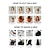 abordables Perruques de déguisement-film queue de cheval boucles cosplay perruques de fête
