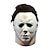 billige tilbehør-Spøgelse Zombie Michael Myers Maske Halloweentillbehör Voksne Herre Dame Skræmmende kostume Halloween Karneval Mardi Gras Nemme Halloween kostumer